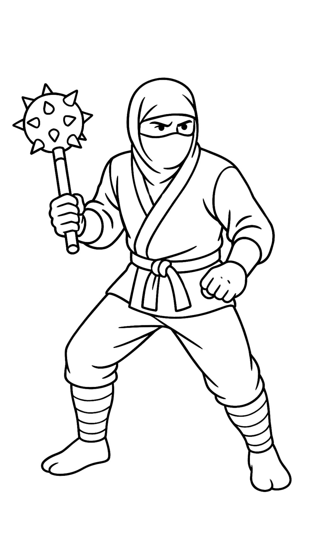 tartaruga ninja para colorir
