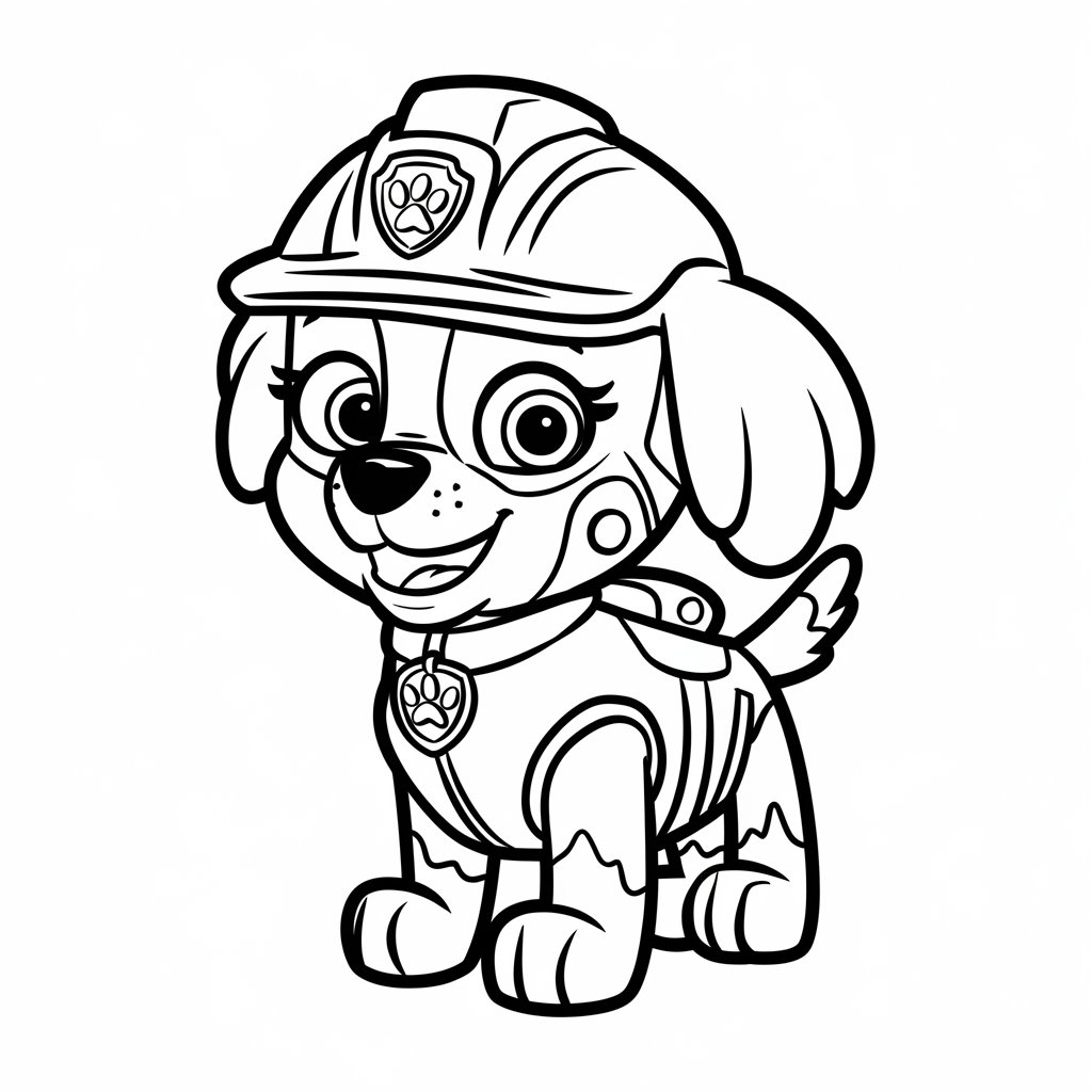 patrulha canina para colorir pdf