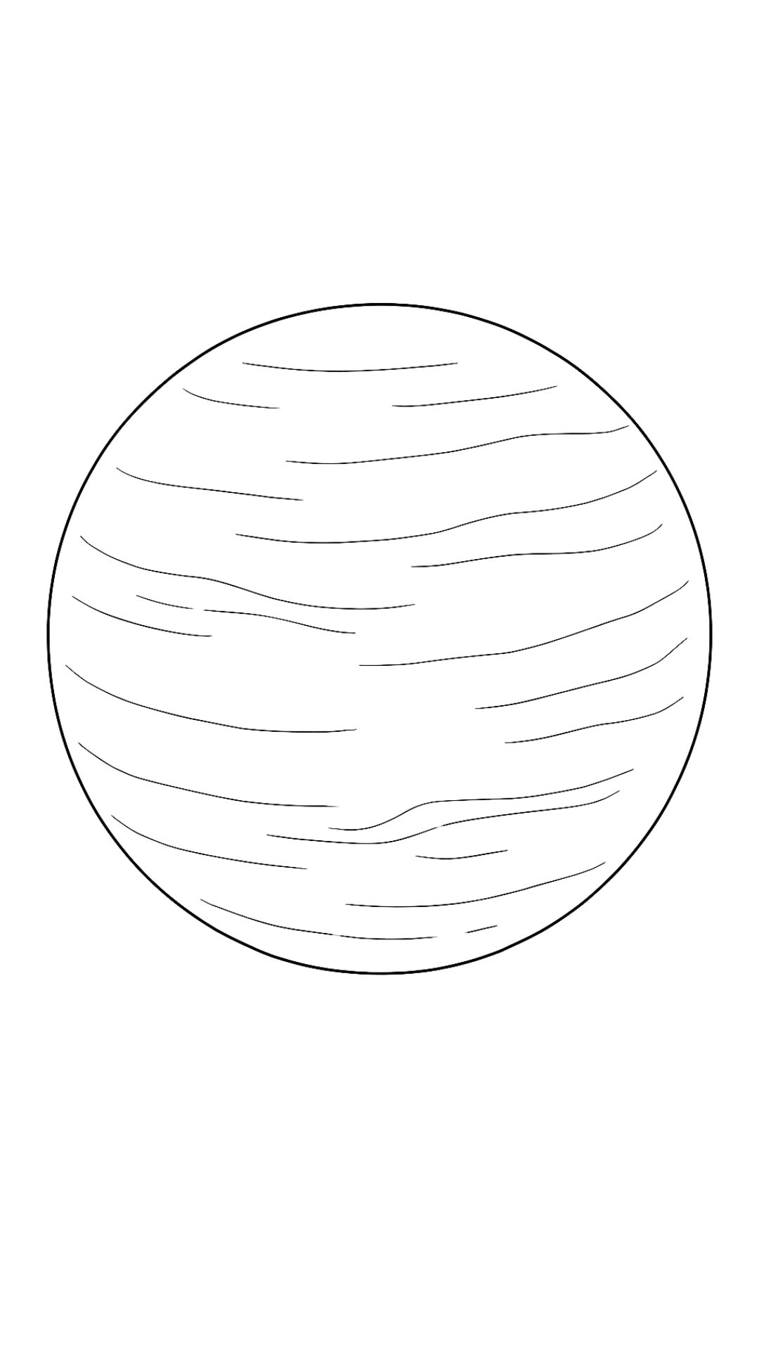 desenho para colorir planetas