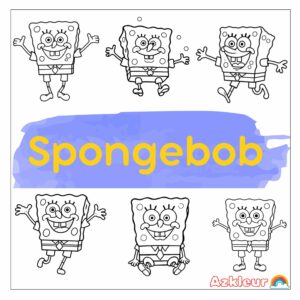 Bob Esponja Para Colorir