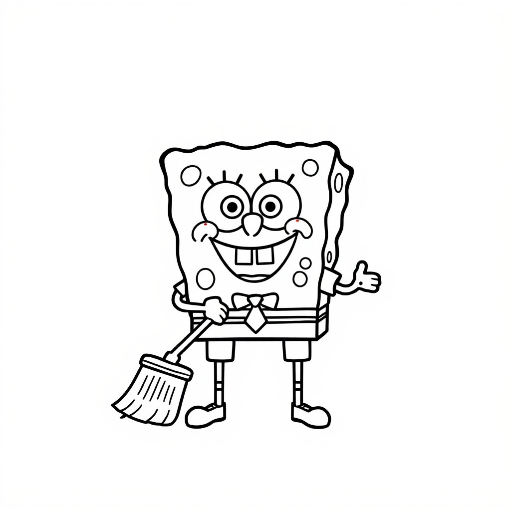 bob esponja desenhos para colorir