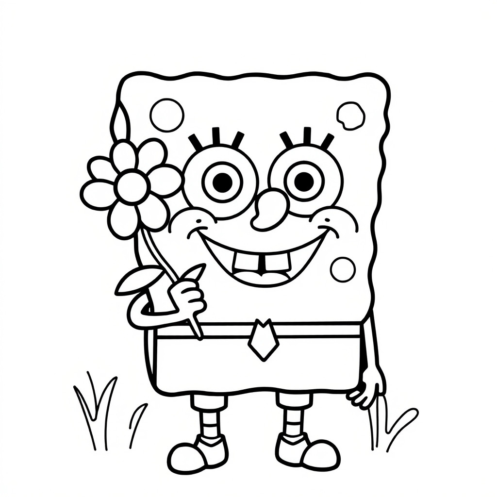 desenhos do bob esponja para colorir