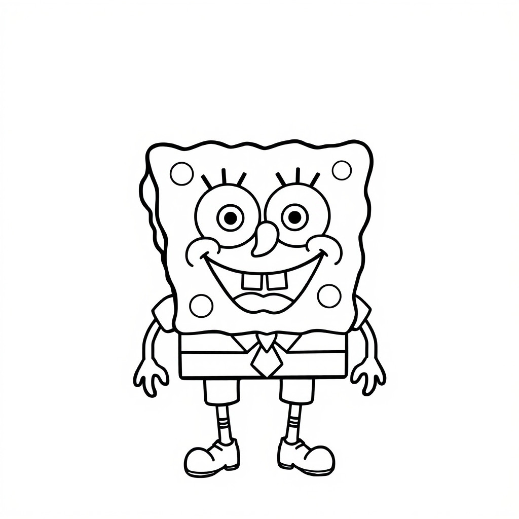 desenhos bob esponja para colorir e imprimir