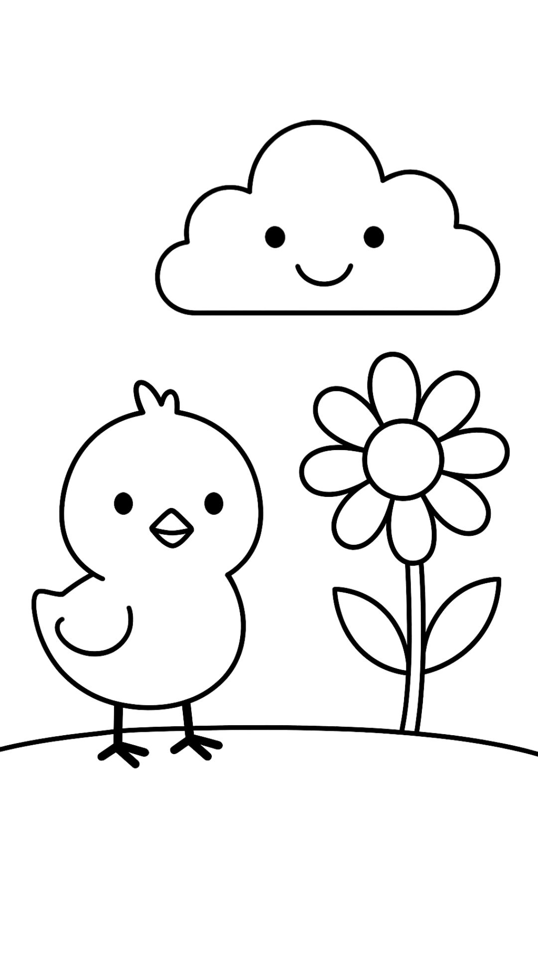 desenho para colorir primavera educação infantil