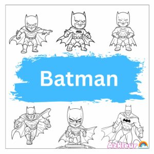 Batman Para Colorir