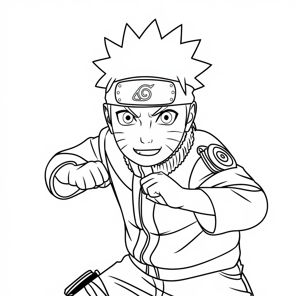 naruto colorir