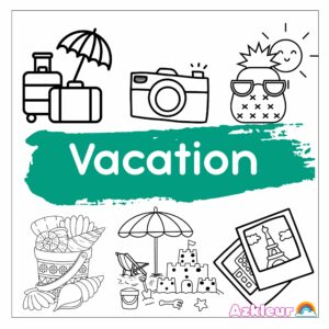 Férias para Colorir