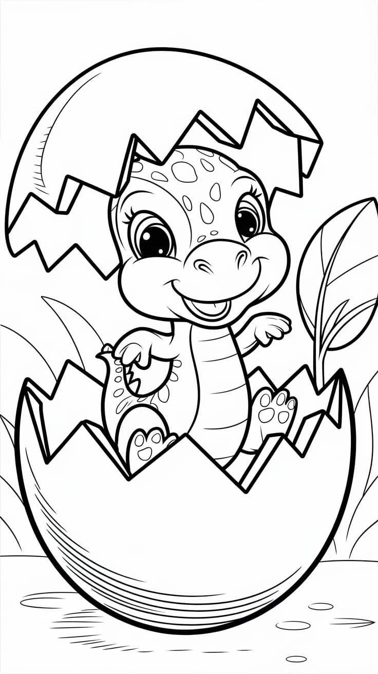 bebe para colorir e imprimir