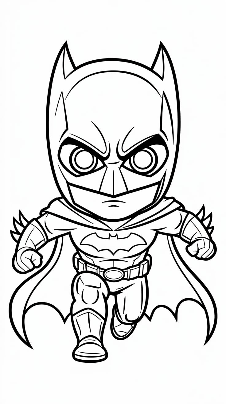 desenhos do batman para colorir