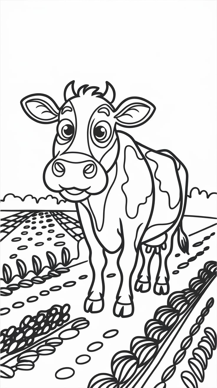 desenhos para colorir animais da fazenda pdf
