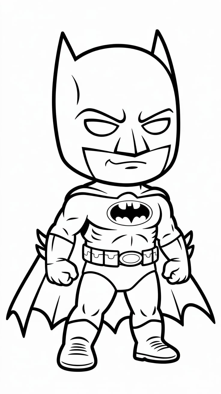 batman desenhos para colorir