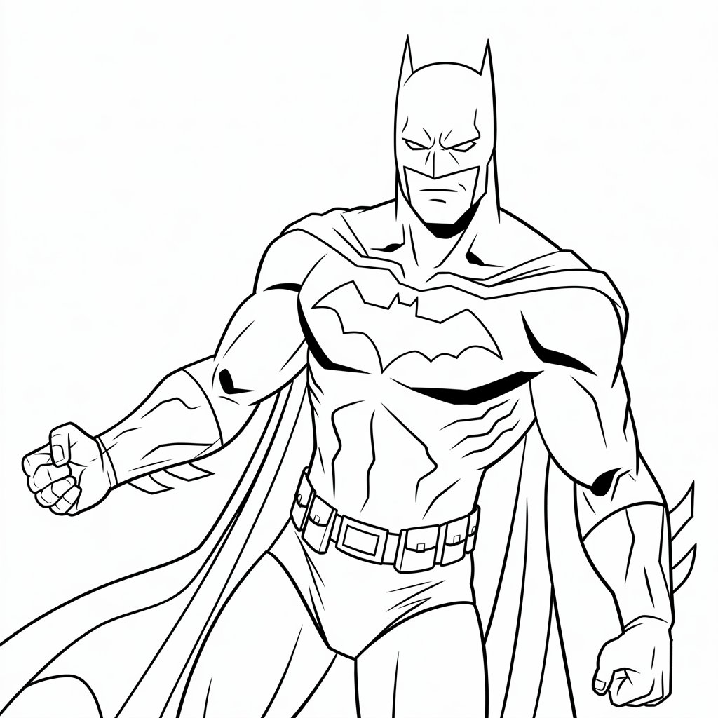 desenhos para colorir do batman