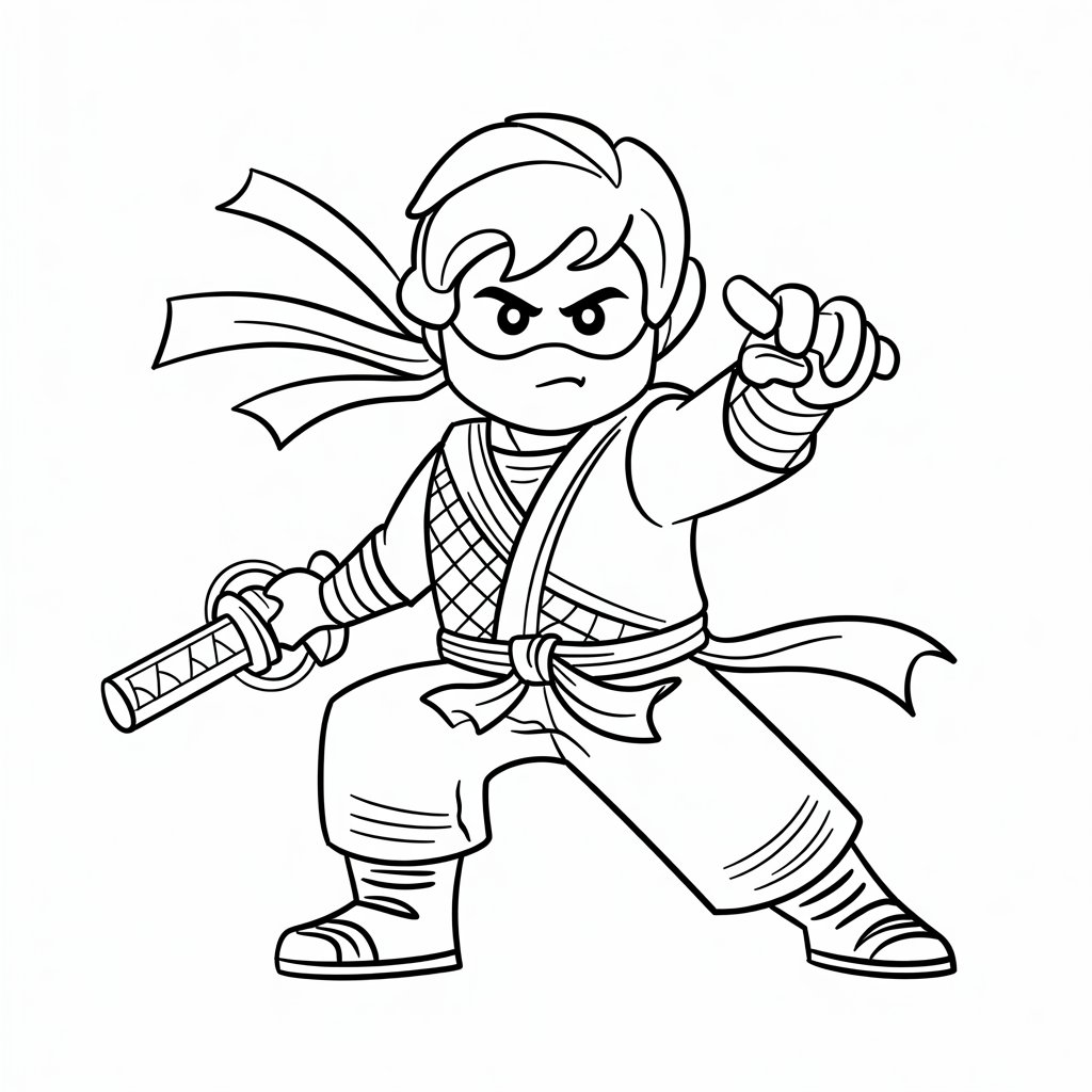 lego ninjago coloring pictures