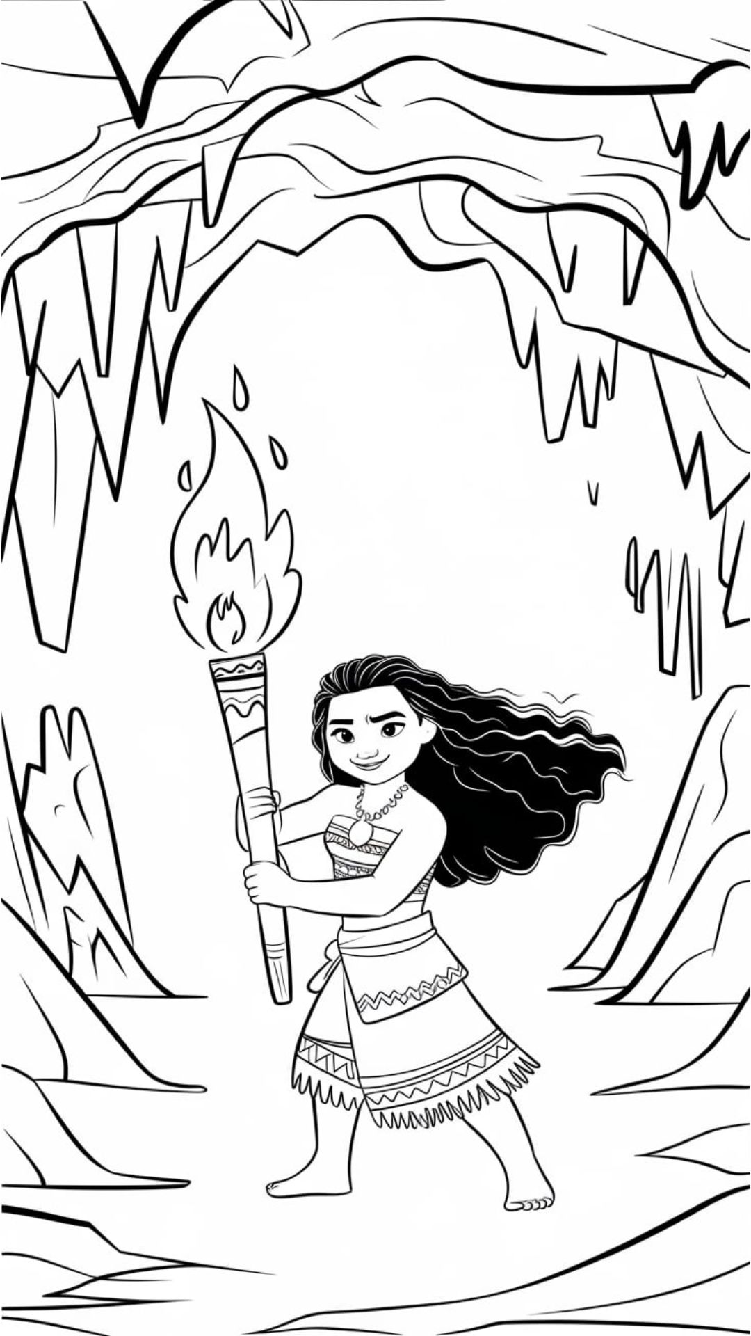 desenhos para colorir moana