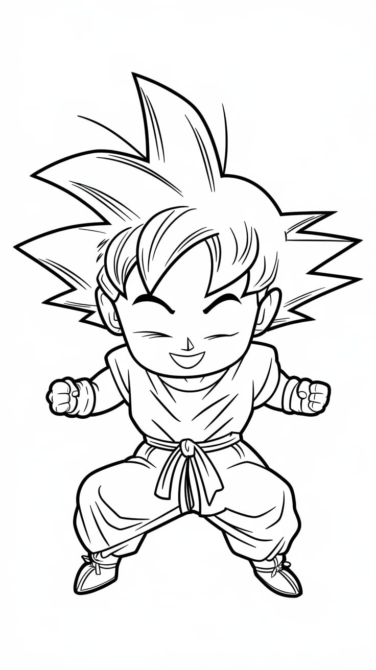 dragon ball z coloring pages