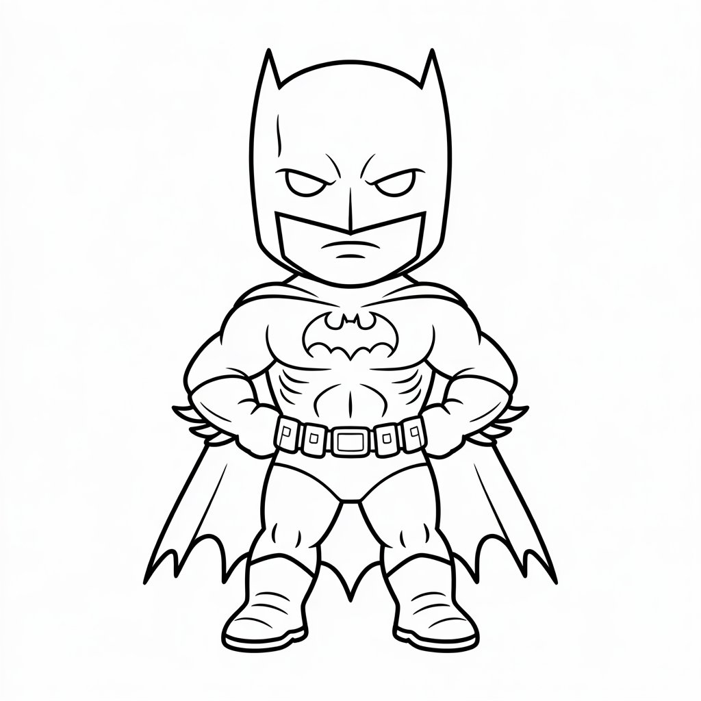 desenhos batman para colorir