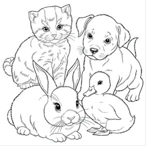 desenhos de bebes para colorir
