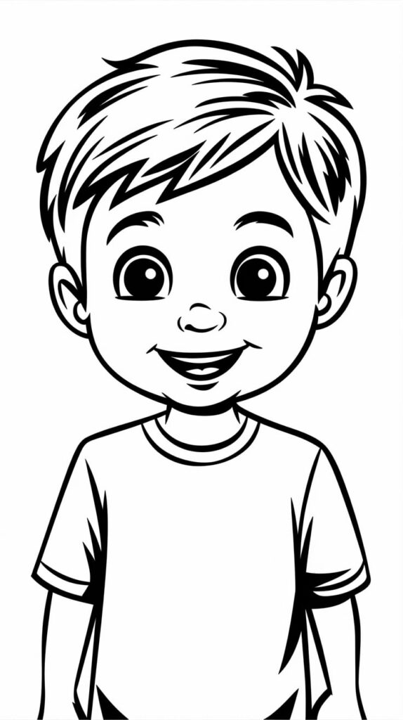 desenhos para colorir menina