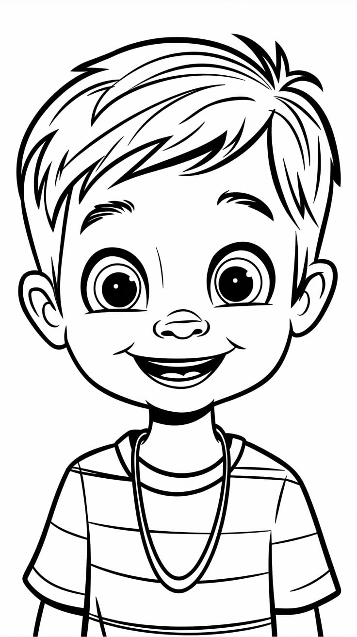 desenho para menino colorir