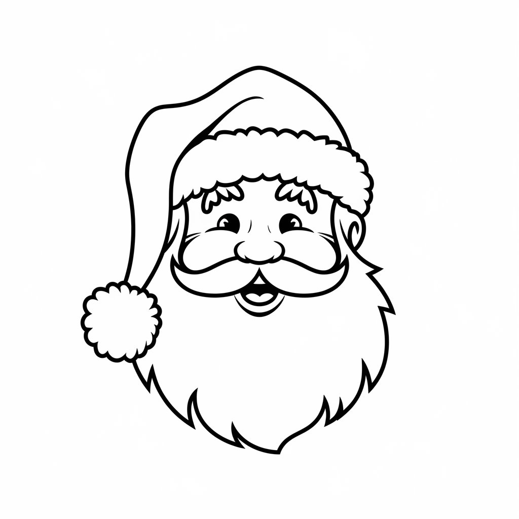 desenhos para colorir papai noel