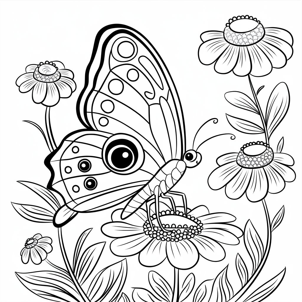 borboleta desenhos para colorir