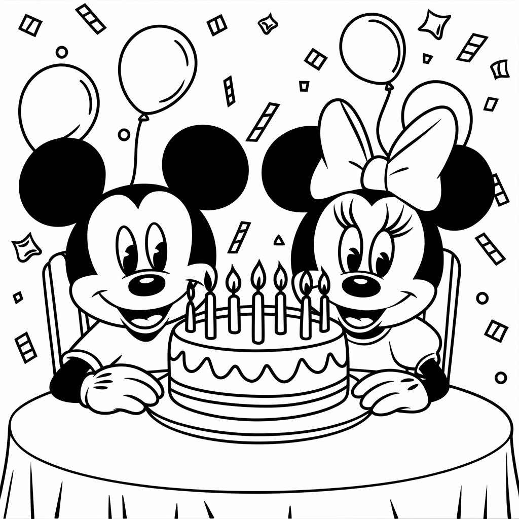 desenhos do mickey para colorir