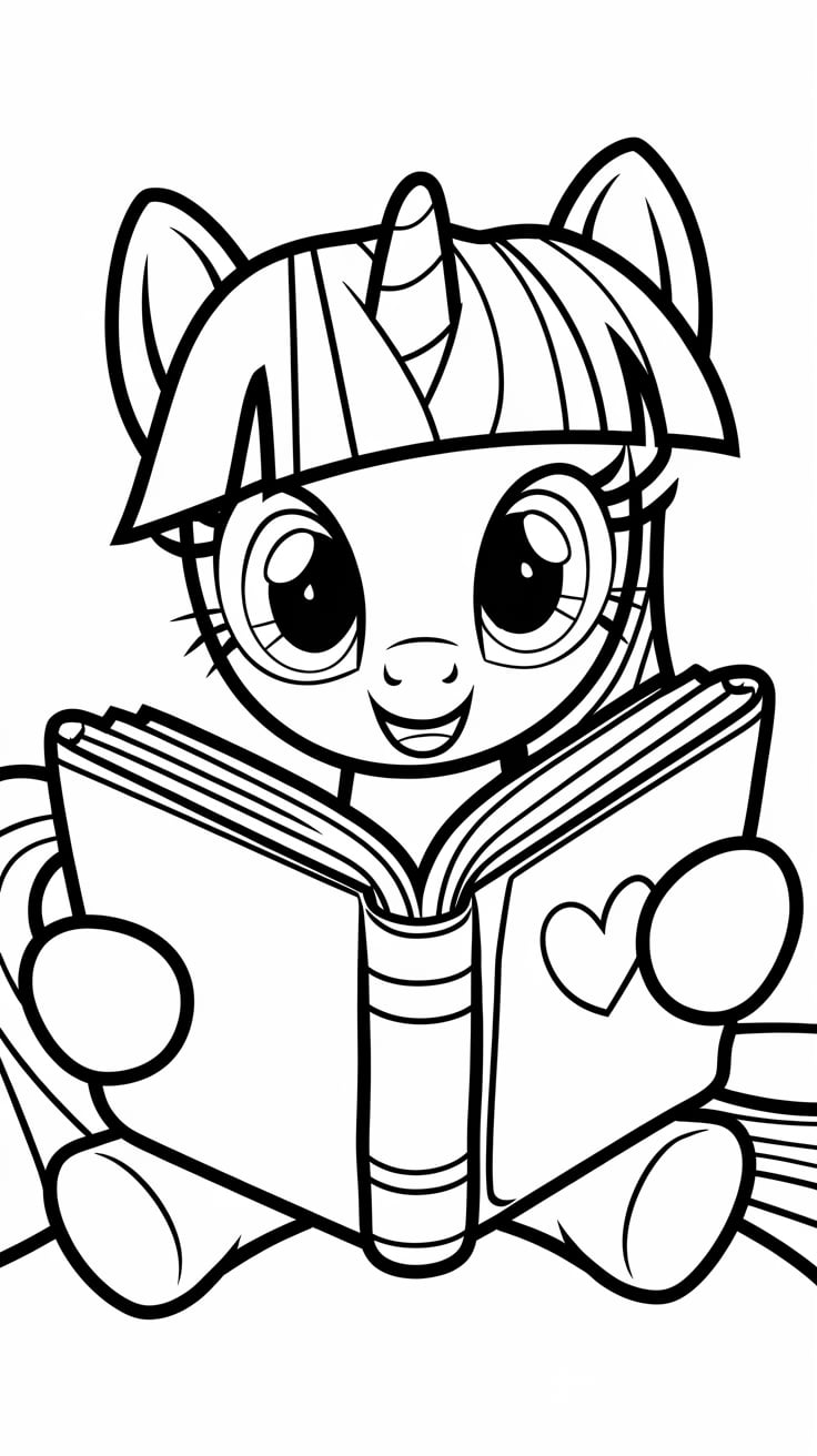 desenhos de my little pony para colorir