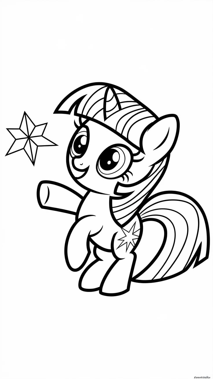 my little pony para colorir e imprimir