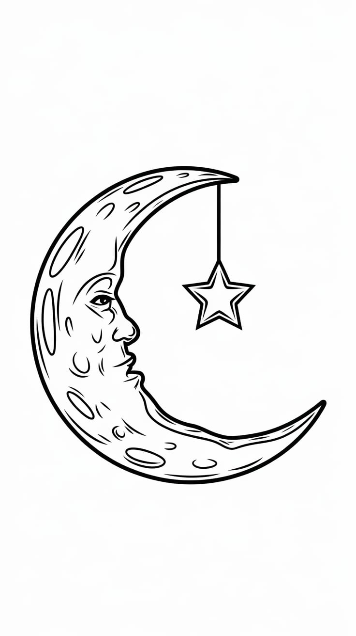 estrela desenho colorido