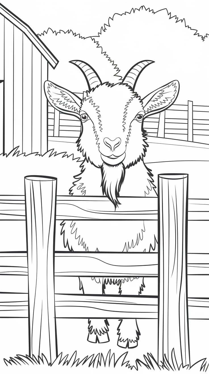 animais da fazenda para imprimir e colorir