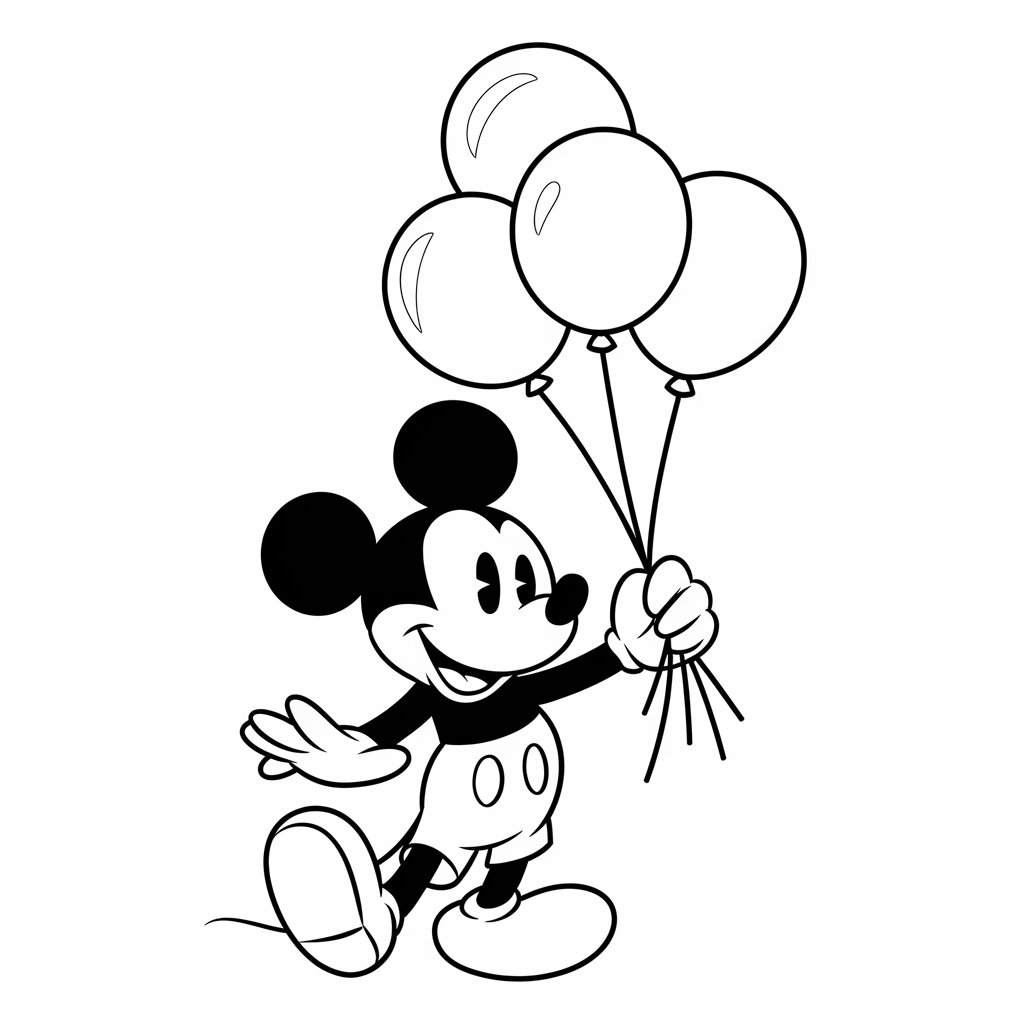 desenhos para colorir mickey