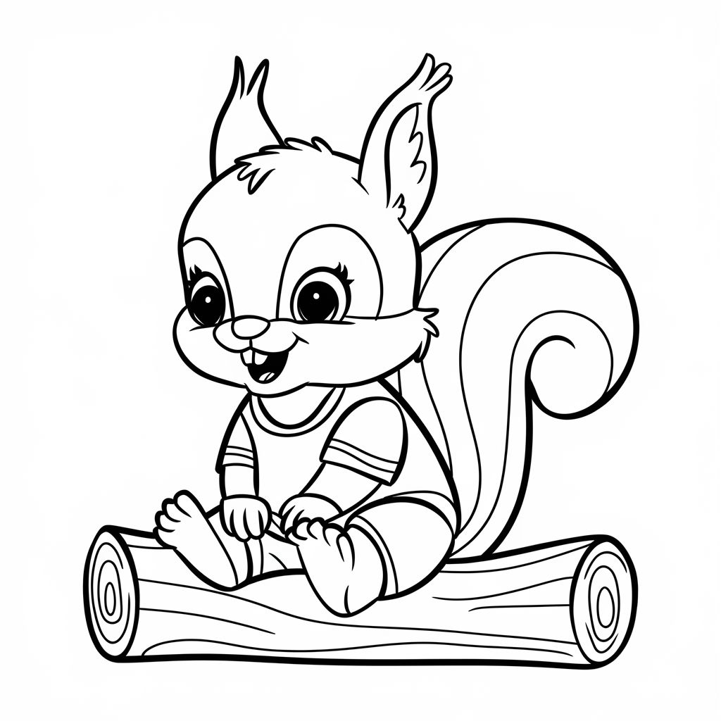 alvin e os esquilos desenho para colorir