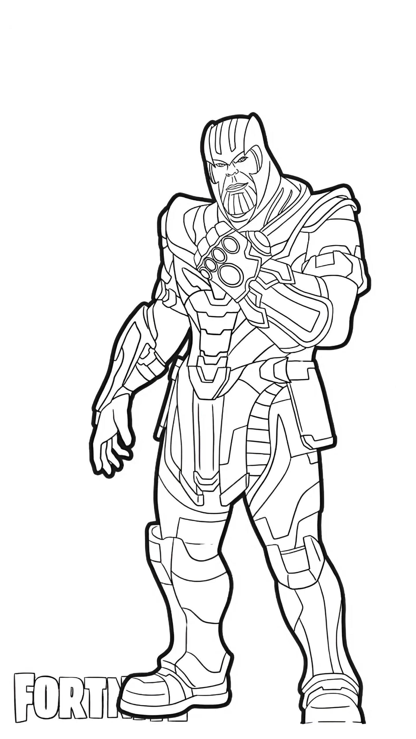 fortnite desenho para colorir