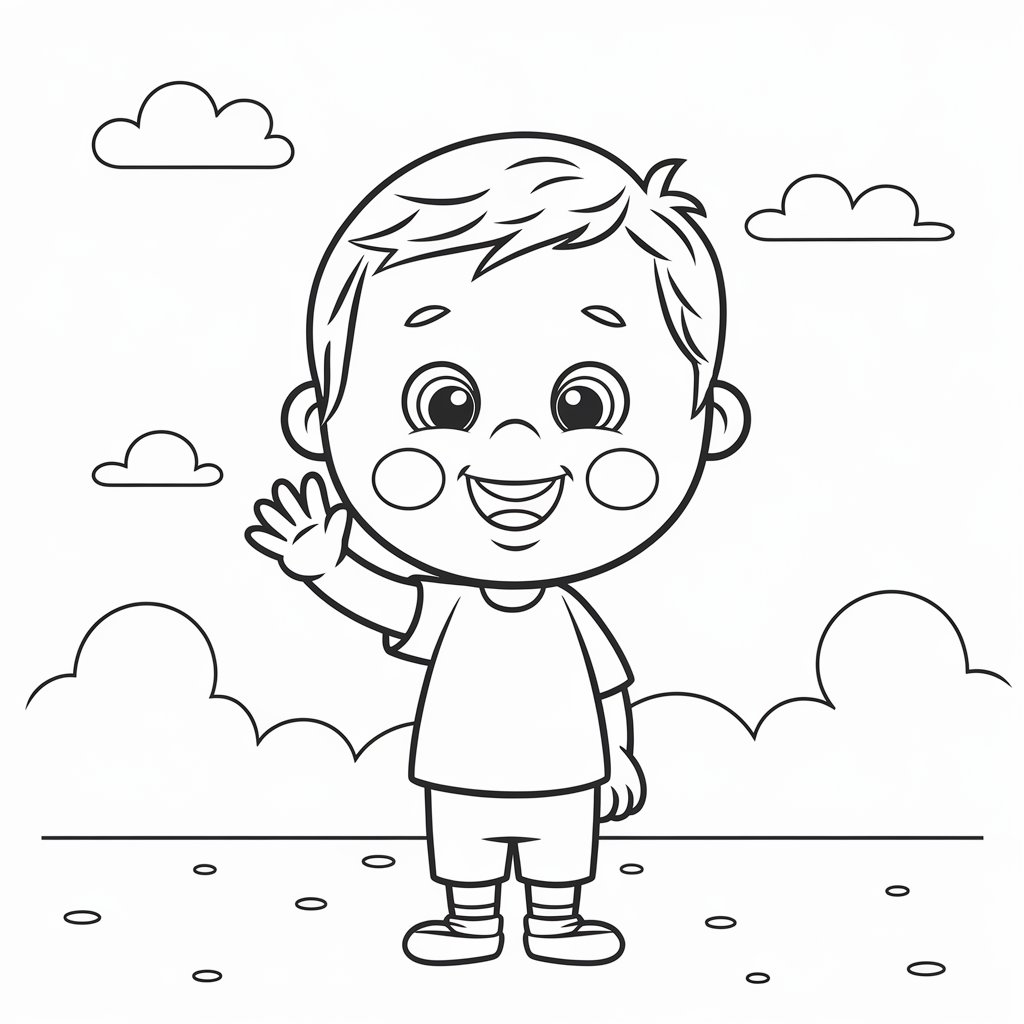 desenho para colorir para meninos