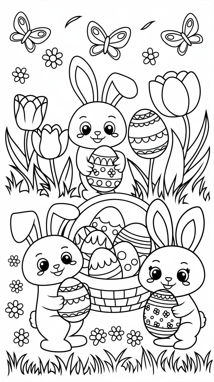 desenhos de primavera para colorir