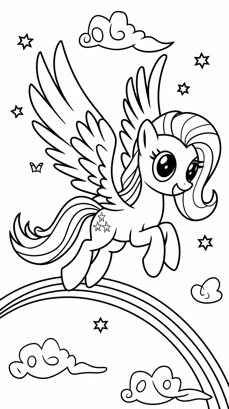 little pony coloring pages
