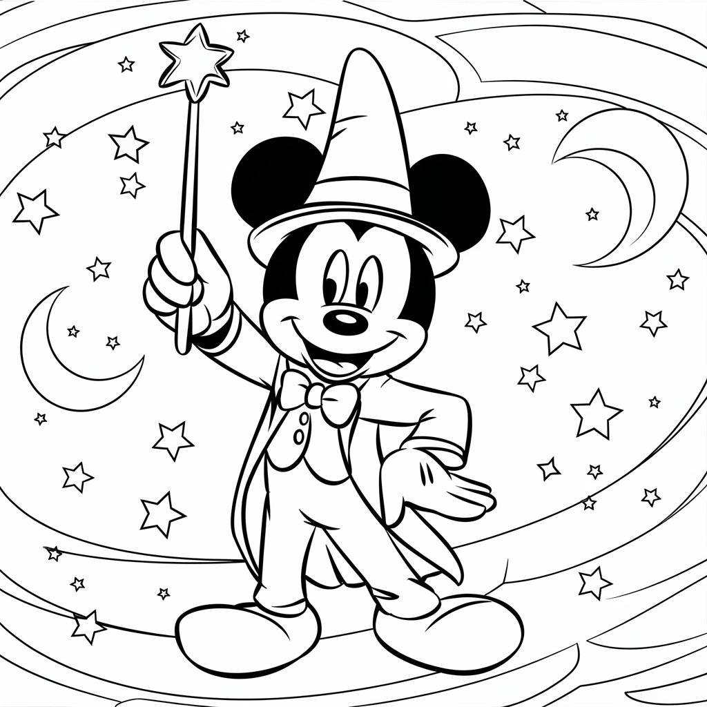 mickey mouse para colorir