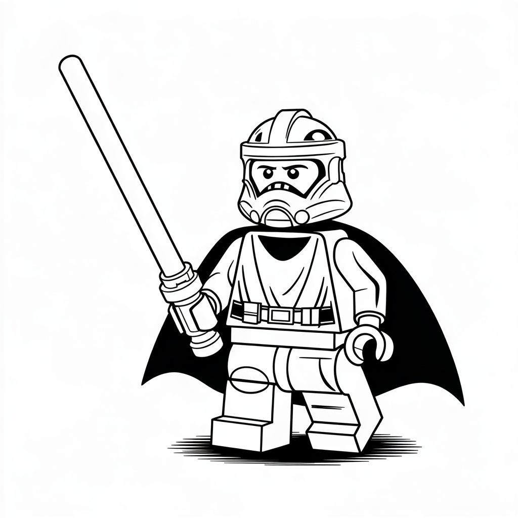 desenho lego para colorir