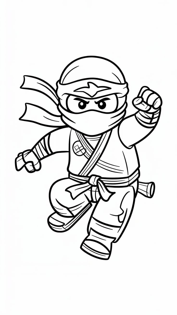 ninjago desenhos para colorir