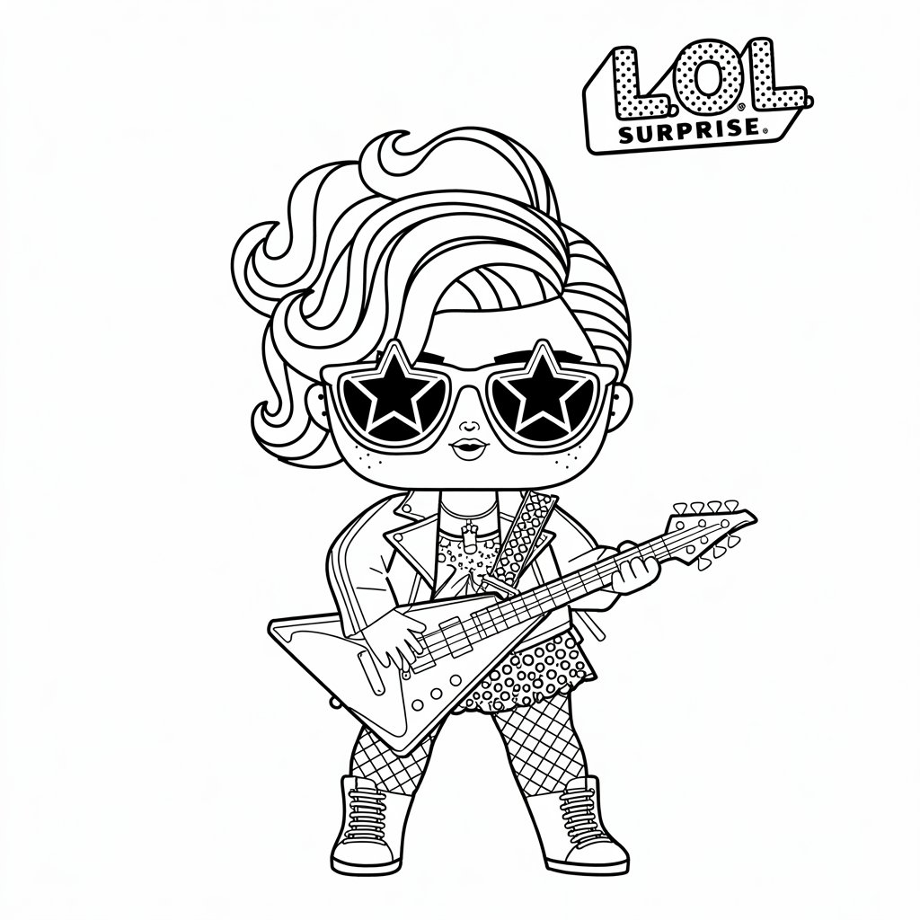 desenho da lol para colorir