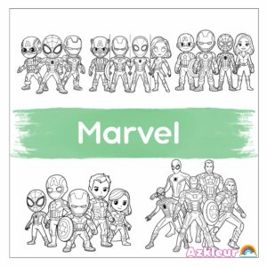 Desenhos para Colorir da Marvel