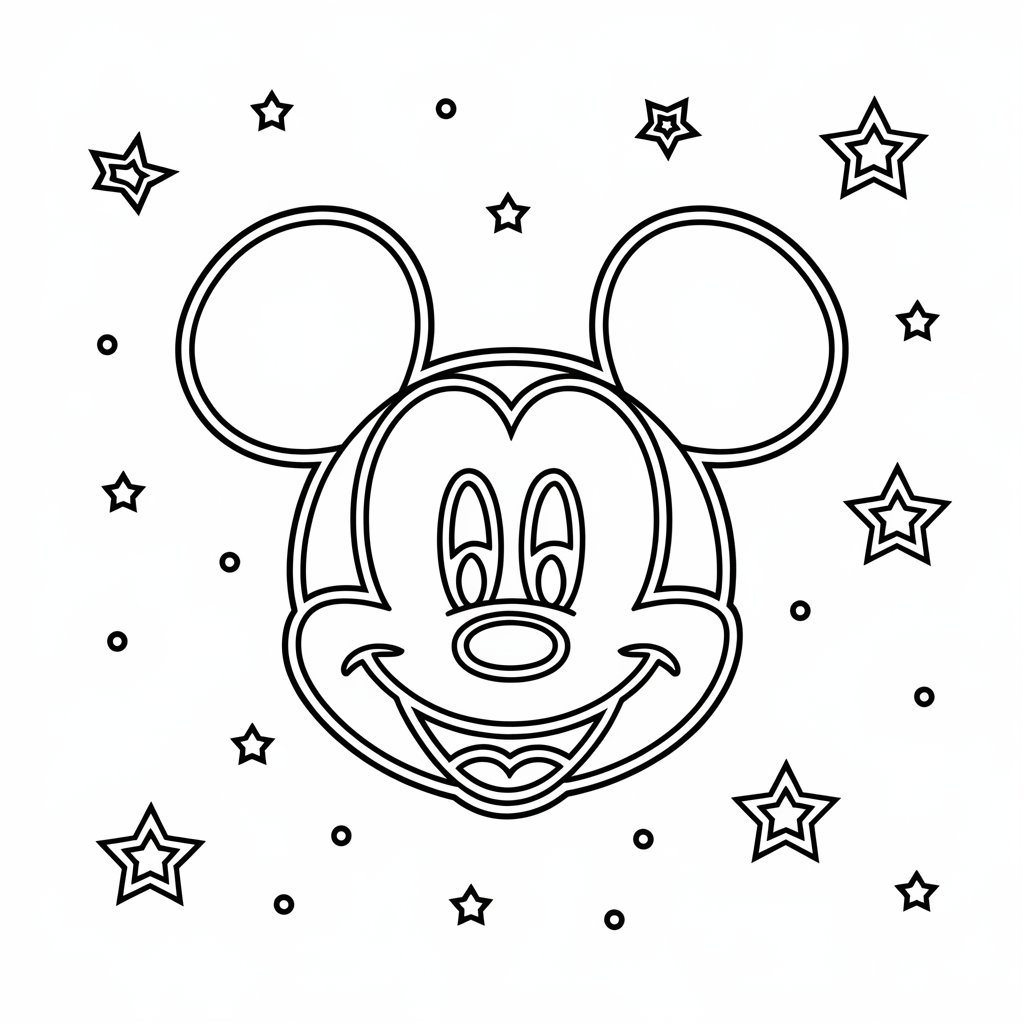 desenho mickey colorir