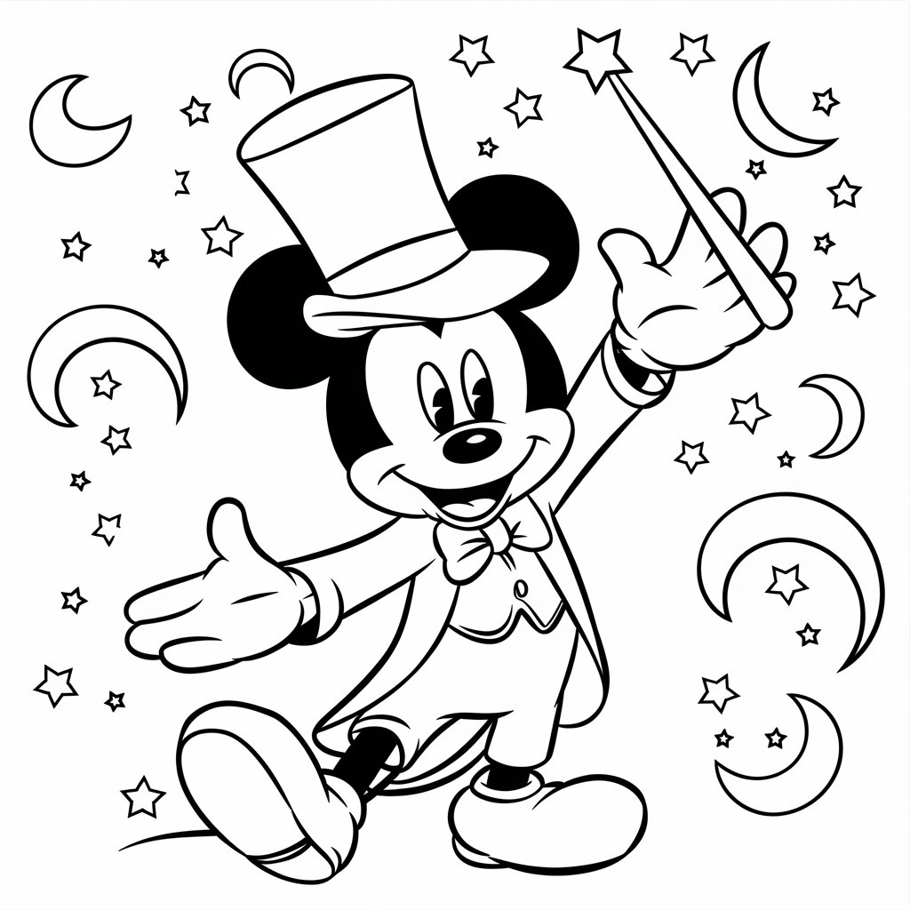 desenhos mickey para colorir