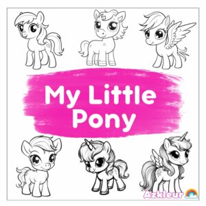 My little pony para colorir