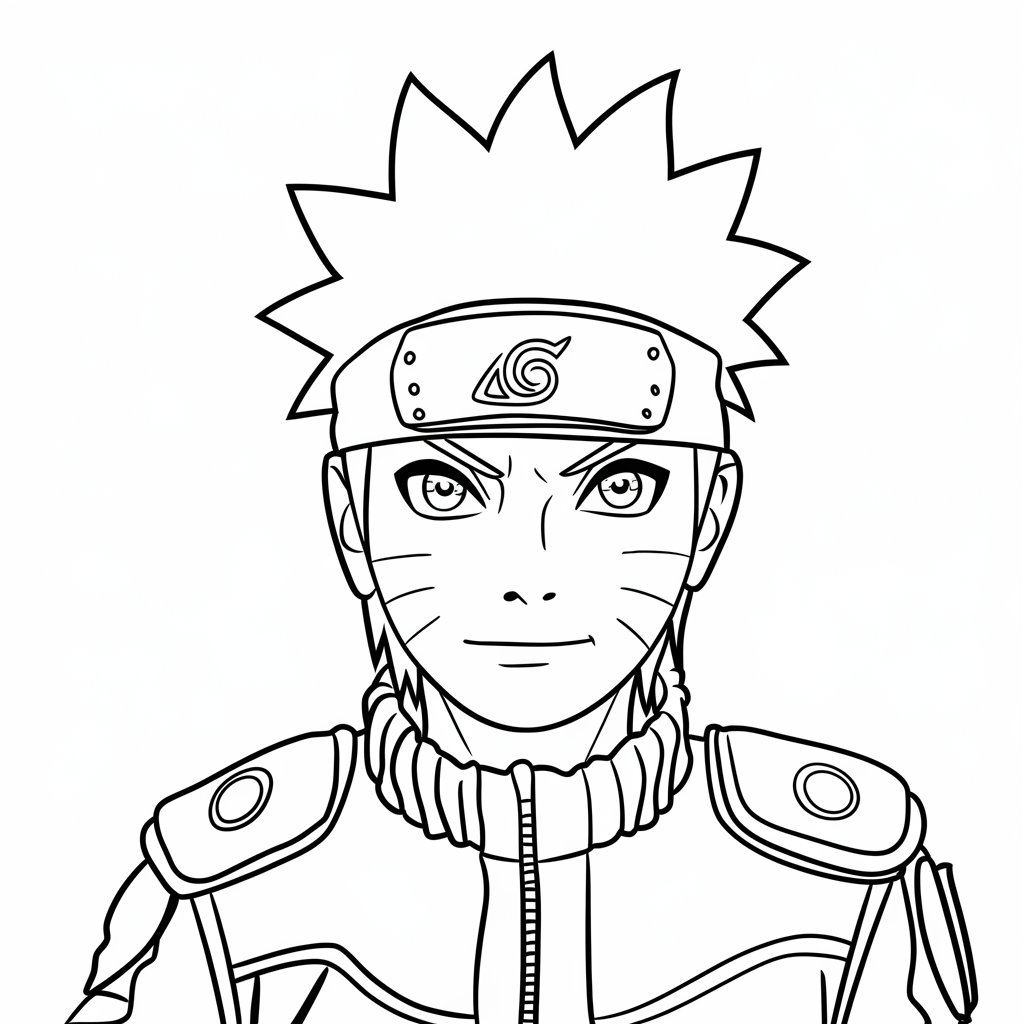 desenhos para colorir naruto