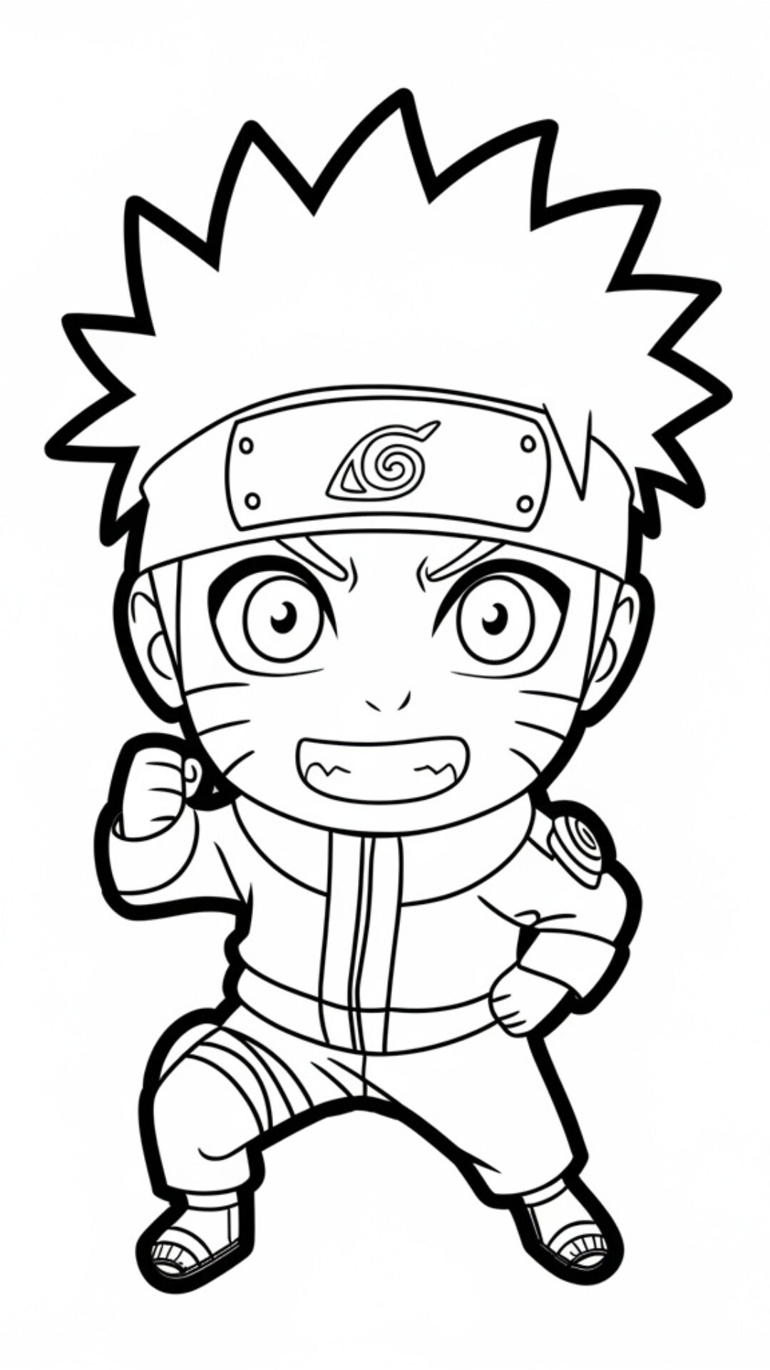 naruto desenho colorido