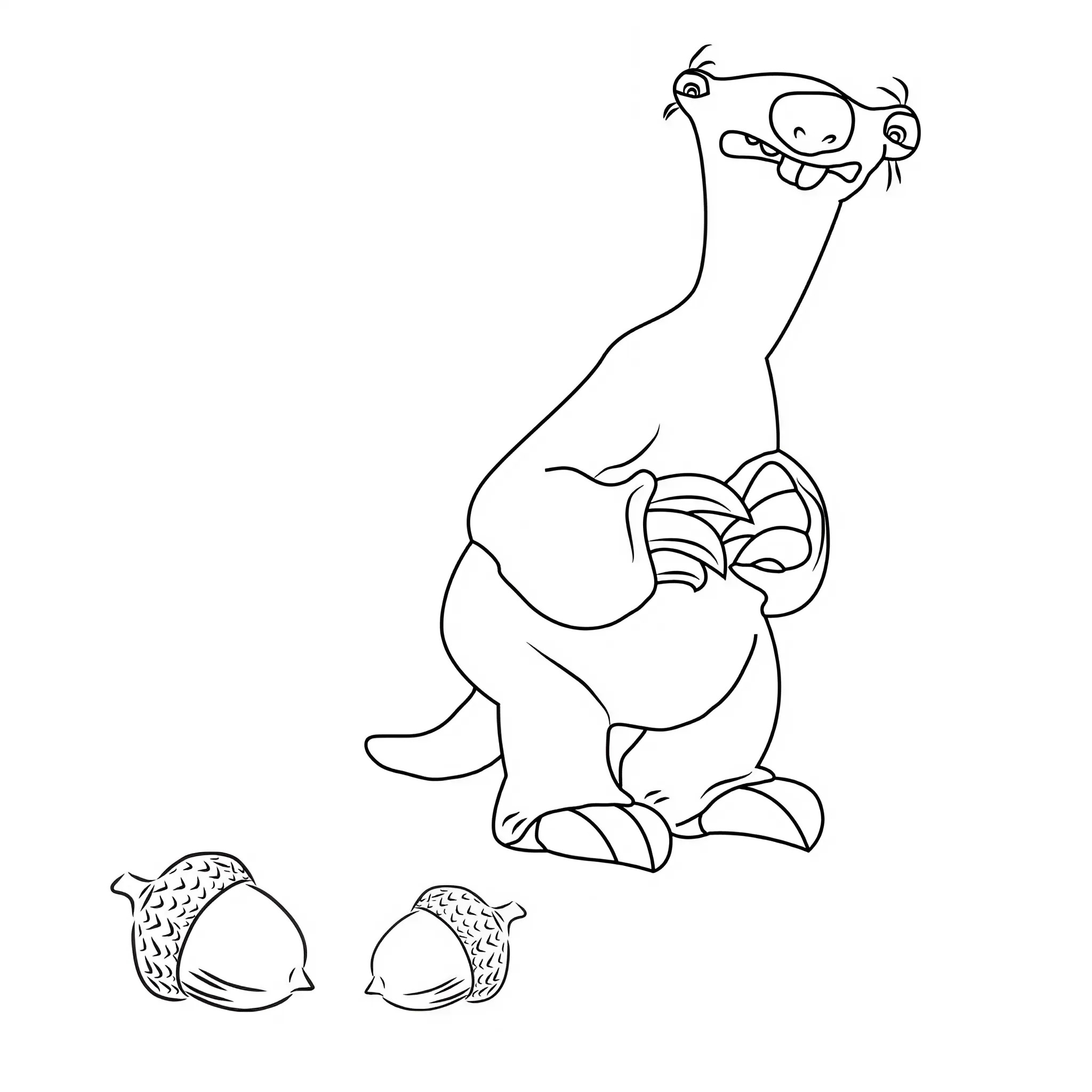 a era do gelo desenhos para colorir