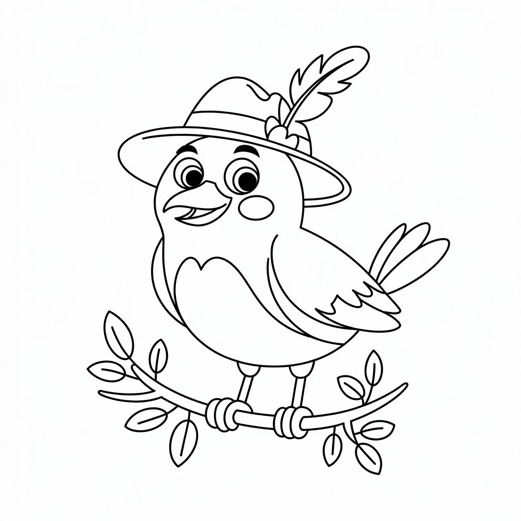 pássaros para colorir e imprimir