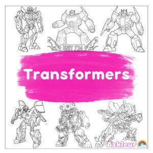 Transformers para Colorir