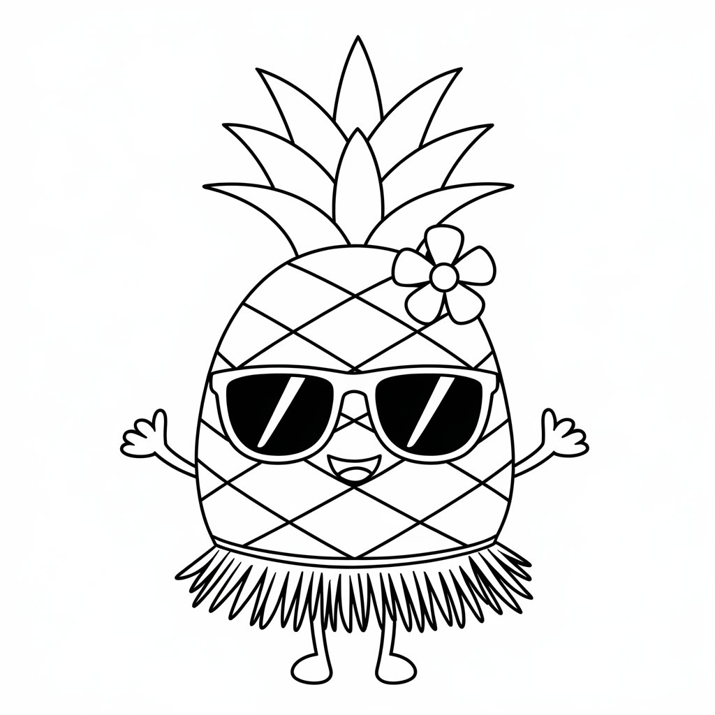 desenhos de verão para colorir